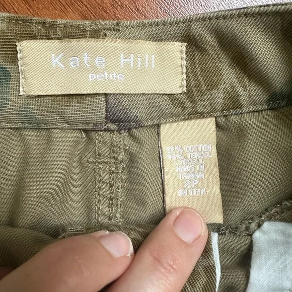 Kate Hill Petite Dark Floral Skirt - Picture 4 of 7